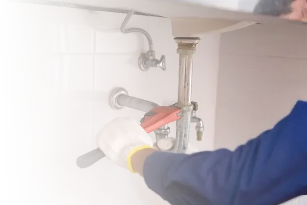 Reparación de fregadero en baño por fontanero profesional en Jerez